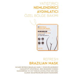 Mjcare Refresh Brazilian Mask - Yatıştırıcı, Nemlendirici ve Aydınlatıcı Özel Bölge Maskesi