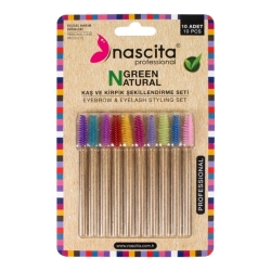 Nascita Green Natural Kaş ve Kirpik Şekillendirme Seti 06
