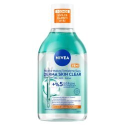 Nivea Derma Skin Clear Micellar Makyaj Temizleme Suyu 400ml