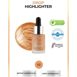 Note Drop Highlighter Likit Aydınlatıcı 02 Charming Desert