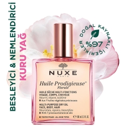 Nuxe Huile Prodigieuse Florale Yüz Vücut & Saç Çok Amaçlı Çiçek Kokulu Kuru Yağ 100ml