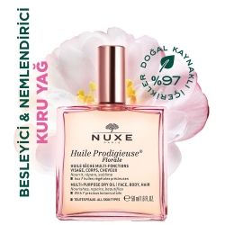 Nuxe Huile Prodigieuse Florale Yüz Vücut & Saç Çok Amaçlı Çiçek Kokulu Kuru Yağ 50ml