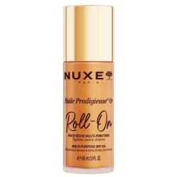 Nuxe Huile Prodigieuse OR Çok Amaçlı Altın Parıltılı Yüz Vücut & Saç Kuru Yağ Roll-On 60ml