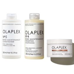 Olaplex Bağ Güçlendiren & Saçları Canlandıran ve Kırıkları Onaran Bakım Seti
