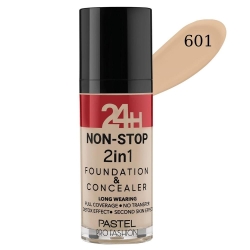 Pastel Profashıon 24H Non-Stop 2in1 Foundatıon & Concealer 601