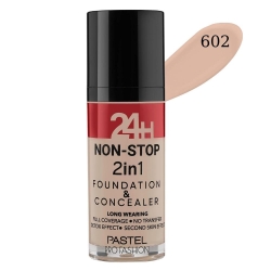 Pastel Profashıon 24H Non-Stop 2in1 Foundatıon & Concealer 602