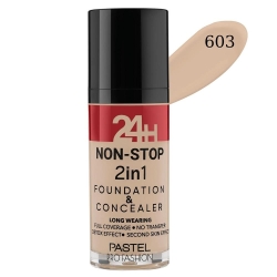 Pastel Profashıon 24H Non-Stop 2in1 Foundatıon & Concealer 603