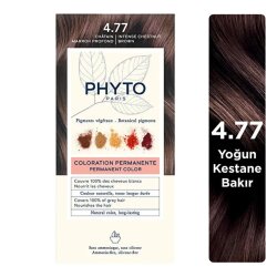 Phyto Color Bitkisel Saç Boyası 4-77 Yoğun Kestane Bakır