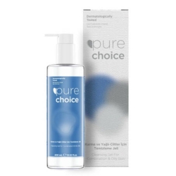 Pure Choice Karma ve Yağlı Ciltler için Yüz Temizleme Jeli 400ml