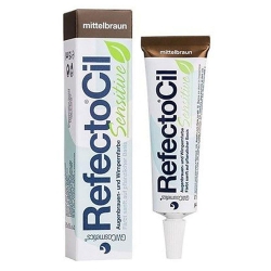 RefectoCil Sensitive Medium Brown Kaş ve Kirpik Boyasi Orta Kahve 15ml
