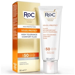 Roc Soleil Hassas Ciltler için Yüz Güneş Kremi Spf 50+ 50ml
