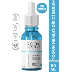 Roox Beauty Yaşlanma Karşıtı & Yoğun Nemlendirici Hyaluronik Asit Serum 50ml