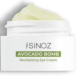 Sinoz Avokado Bomb Nemlendirici Canlandırıcı Kırışıklık Karşıtı Göz Çevresi Bakım Kremi 15ml