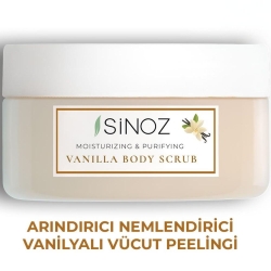 Sinoz Besleyici Arındırıcı Nemlendirici Vanilyalı Vücut Peelingi 300gr