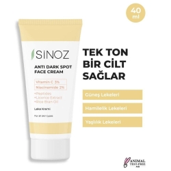 Sinoz %3 C Vitaminli Koyu Leke Karşıtı Ton Eşitleyici Krem 40ml