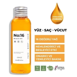 Sinoz No:16 Leke Karşıtı Işıltı Verici Mucizevi Bakım Yağı 100 ML