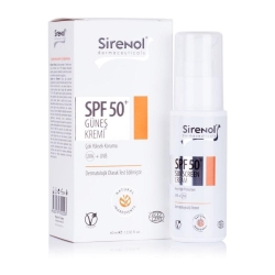 Sirenol Doğal Cadı Fındığı SPF50 Mineral Güneş Kremi 60ml