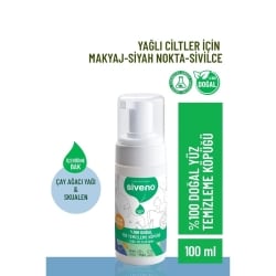 Siveno Yağlı Ciltler İçin Doğal Yüz Temizleme Köpüğü 100ml