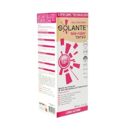 Solante Telerubor Tinted SPF50 Güneş Koruyucu Losyon 150ml