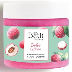 The Bath Factory Besleyici Arındırıcı & Nemlendirici Vücut Peelingi - Dolce Lychee 300gr