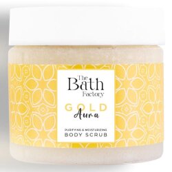 The Bath Factory Besleyici Arındırıcı & Nemlendirici Vücut Peelingi - Gold Aura 300gr