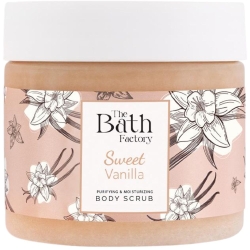 The Bath Factory Sweet Vanilla Nemlendirici ve Arındırıcı Vücut Peelingi 300gr