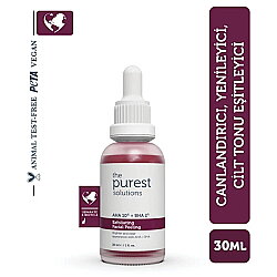 The Purest Solutions Canlandırıcı & Cilt Tonu Eşitleyici Yüz Peeling Serum 30ml