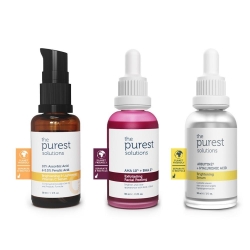 The Purest Solutions Canlandırıcı, Koyu Lekelerde Etkili, Renk Tonu Eşitlemeye Yardımcı Cilt Bakım Seti