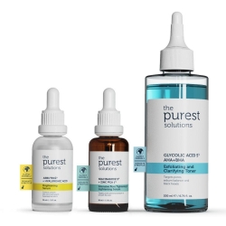 The Purest Solutions Leke Sivilce Önlemeye Yardımcı ve Gözenek Sıkılaştırmayı Hedefleyen Bakım Seti