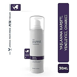 The Purest Solutions Peptit Içerikli Yaşlanma Karşıtı Cilt Bakım Serumu 30ml