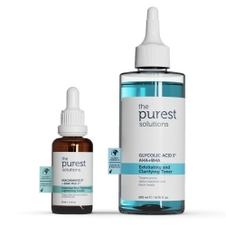 The Purest Solutions Sivilce Akne Karşıtı Sebum Dengeleme ve Gözenek Sıkılaştırmaya Yardımcı Bakım Seti