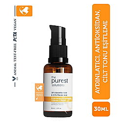 The Purest Solutions Aydınlatıcı Renk Tonu Eşitleyici & C Vitamini Serumu 30ml