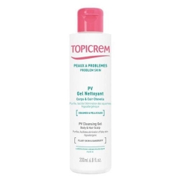 Topicrem PV Cleansing Body Gel Köpüklü Temizleme Jeli 200 ml