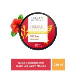Urban Care Hibiscus & Shea Butter Kıvırcık Ve Dalgalı Saçlara Özel Yoğun Saç Bakım Maskesi 230ml