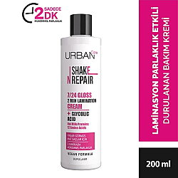 Urban Care Shake N Repair 7-24 Gloss Laminasyon Parlaklık Etkili Durulanan Bakım Kremi 200ml