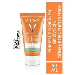 Vichy Capital Soleil SPF50+ Yüksek Korumalı Yüz Güneş Kremi 50ml